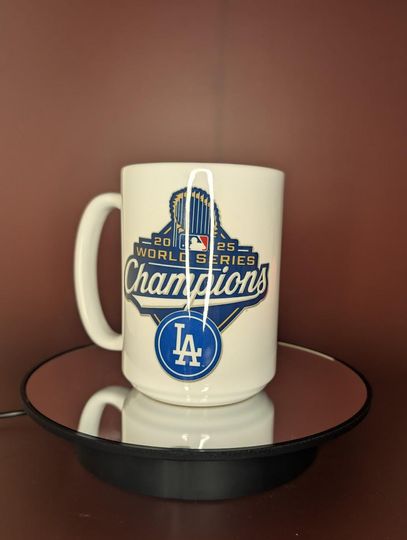 2025 Dodgers World Series Champions Mug - LA Baseball Fan Collectible Gift