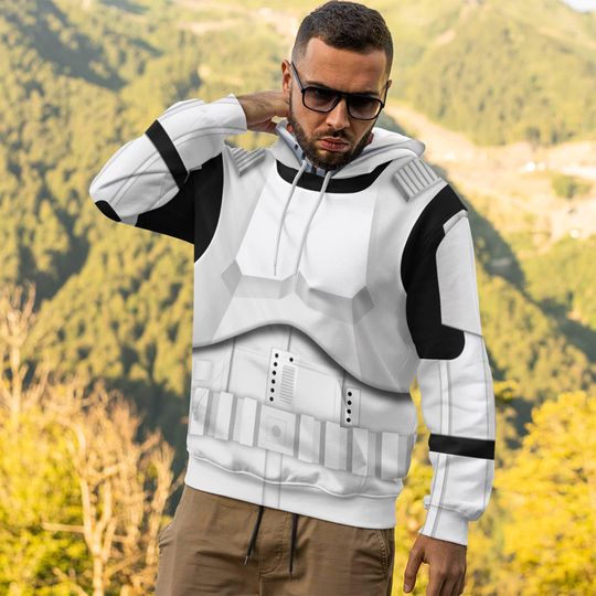 Stormtrooper Full Print 3D Hoodie, Star Wars Cosplay