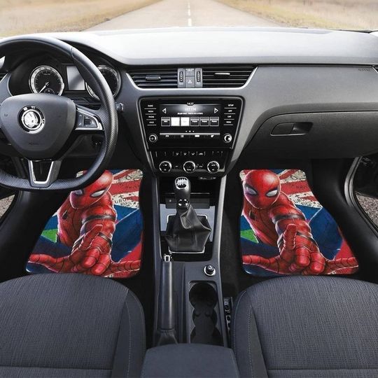 Spider-Man Car Floor Mats | Spiderman Car Mats