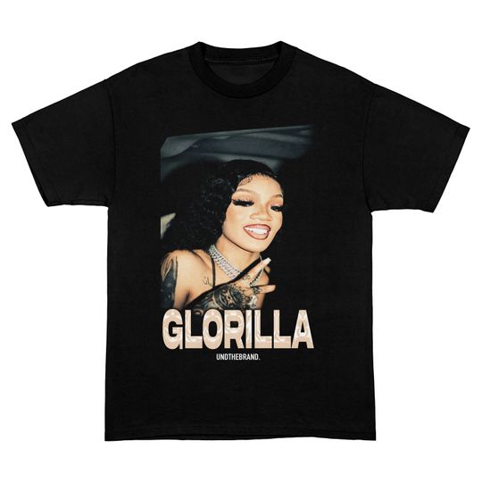 Glorilla Shirt, Glorilla Bootleg Rap T-Shirt, FNF Memphis Tennessee Rapper, Printed Hip-hop Graphic Tee