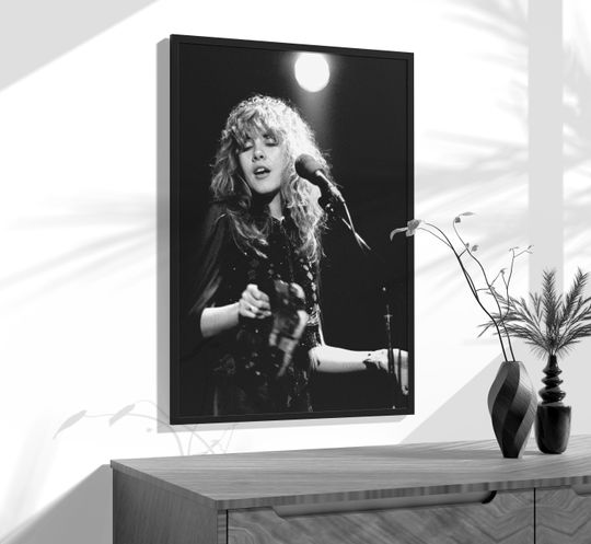 Young Stevie Nicks in Concert Poster