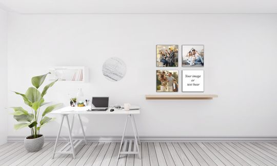 Custom Photo Ceramic Tile with Easel Back