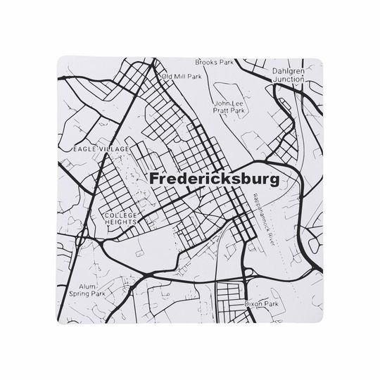 Fredericksburg VA Ceramic Coasters Set | Virginia Home Decor & Travel Keepsake