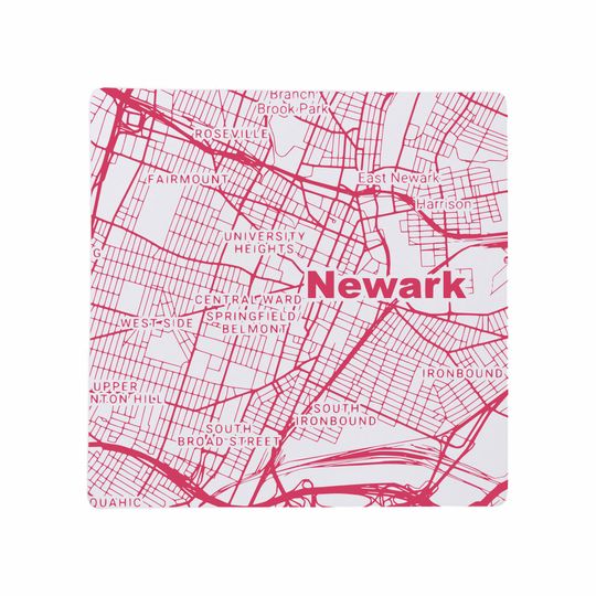 Newark NJ Coasters - New Jersey Home Decor and Gifts - Ceramic Coaster Set