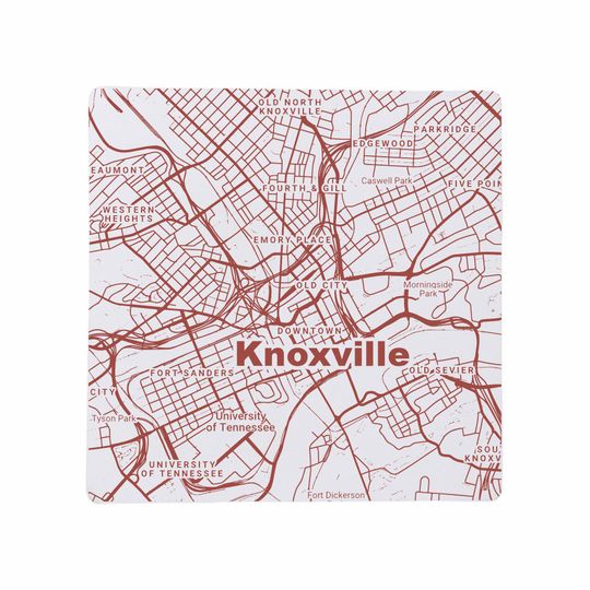Knoxville TN Coasters Ceramic Set - Tennessee Home Decor and Gift
