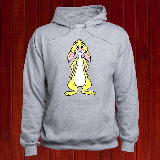 Rabbit sweatshirt; Pooh Rabbit hoodie; Cute Rabbit jumper; Disney Friends pullover; Pooh Friends hoody; Disney Family sweater; (T71)