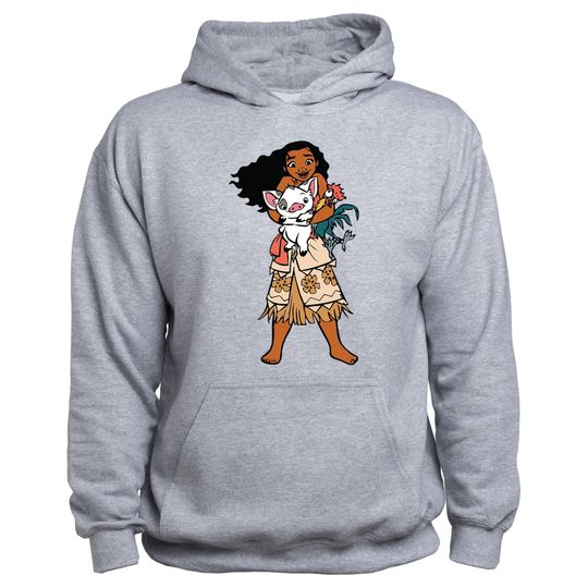 Disney Moana Kids Sweatshirt, Disney Princess Youth Hoodie