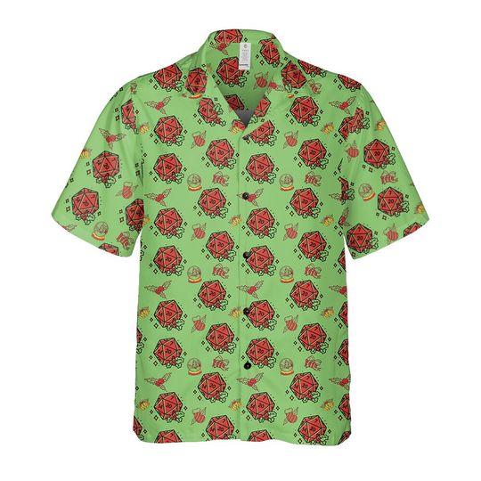Dungeons and Dragons Hawaiian Shirt