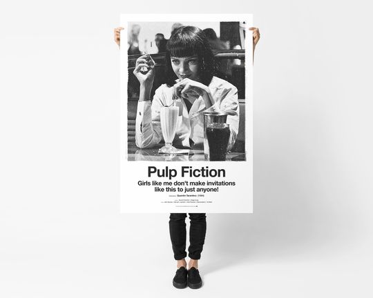 Pulp Fiction 1994 | Vintage Inspired Movie Poster