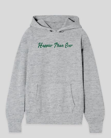 Billie Eilish Happier Than Ever Hoodie