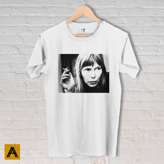 Joni Mitchell Shirt Rock Jazz Pop Music Tee Top
