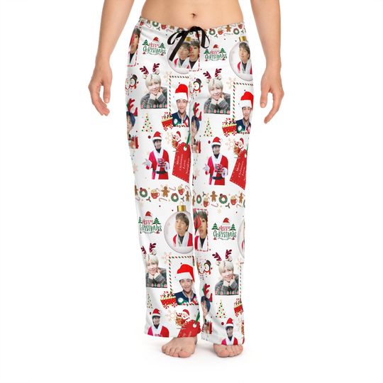 BTS inspired Namjoon Christmas Womens Pajama Pants