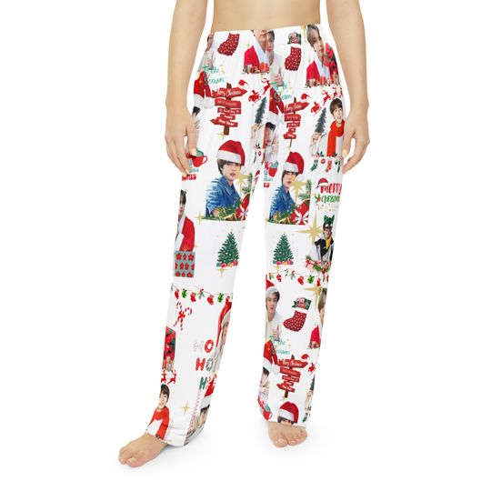 BTS inspired Jin Christmas Womens Pajama Pants