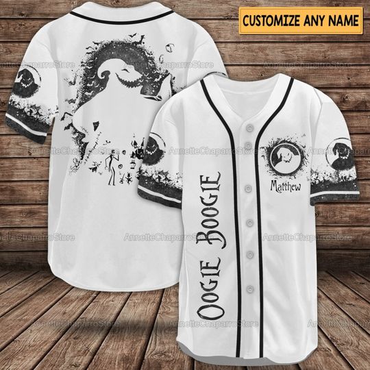 Oogie Boogie Baseball Jersey