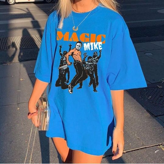 Vintage Michael Myers Horror Movie T-Shirt, Magic Mike Shirt