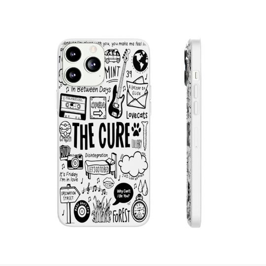 The Cure, The Cure Phone Case, The Cure Band.