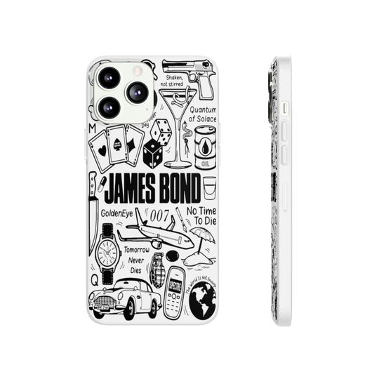 James Bond, James Bond Phone Case, James Bond Film.