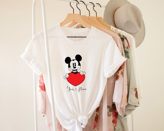 Disney Valentine Day Shirt, Minnie Mouse Shirt, Valentines Day Mickey
