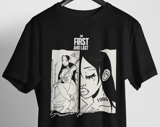 Summer Walker Singer R&B Alternative Vintage Inspired T Shirt 90s Bootleg Rap Tee Shirt Old School Unisex KLS-60