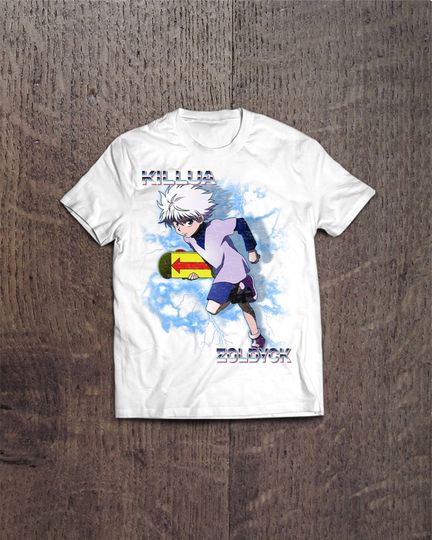 Zoldyck Killua  Anime Vintage Style T-Shirt!