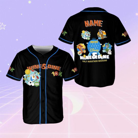 runDisney Wine & Dine Half Marathon Weekend 2025 Jersey
