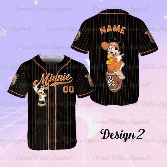 Custom Mickey & Friends Disney Pirates Jersey Team