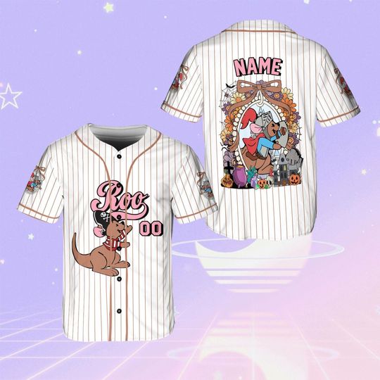 Winnie The Pooh Roo Halloween Coquette Bow Jersey, Disney Roo Halloween Mirror Shirt, Disney Winnie The Pooh Coquette Spooky Season Shirt