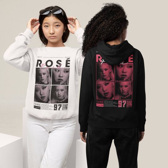 Rose Hoodie, Blackpink Rose Park , born pink