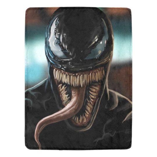 Venom Fleece Travel Blanket for Gift-Giving