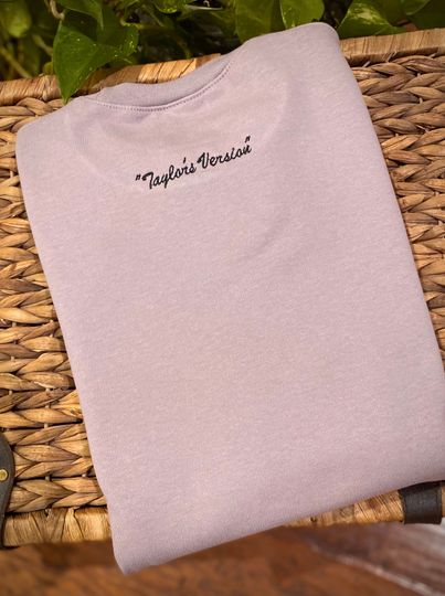 All Too Well Tay.lor S.wi.ft Embroidred Sweatshirt