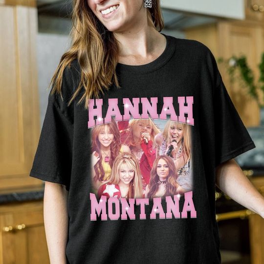 Hannah Montana Vintage Shirt,  Hannah Montana Retro 90s Shirt
