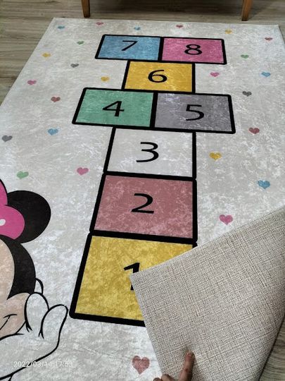Minnie Mouse Disney Rug, Disney Fan Decor
