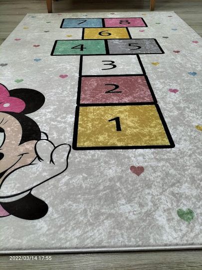 Minnie Mouse Disney Rug, Disney Fan Decor