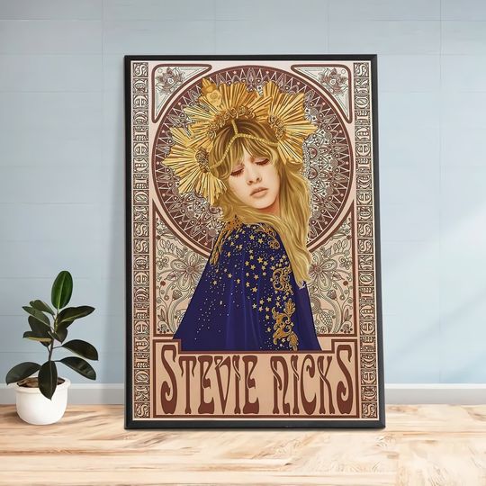 Cute Stevie Nicks Poster Stevie Nicks 2022 Tour, 2022 Live In Concert Poster