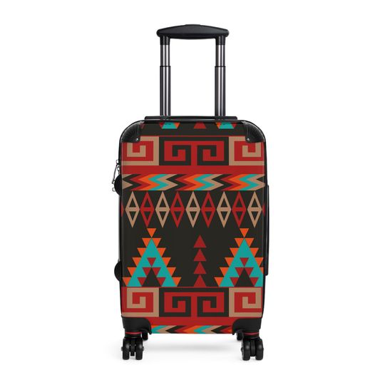 Aztec Suitcase, Aztec Luggage, Travel Bag