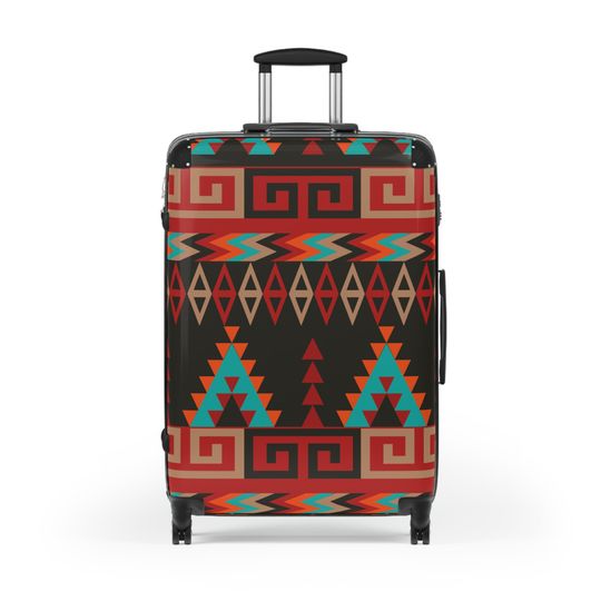 Aztec Suitcase, Aztec Luggage, Travel Bag