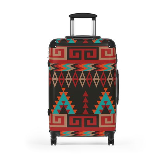 Aztec Suitcase, Aztec Luggage, Travel Bag