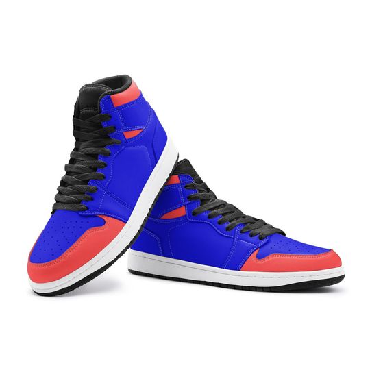 Blue High Top Sneakers Unisex TR
