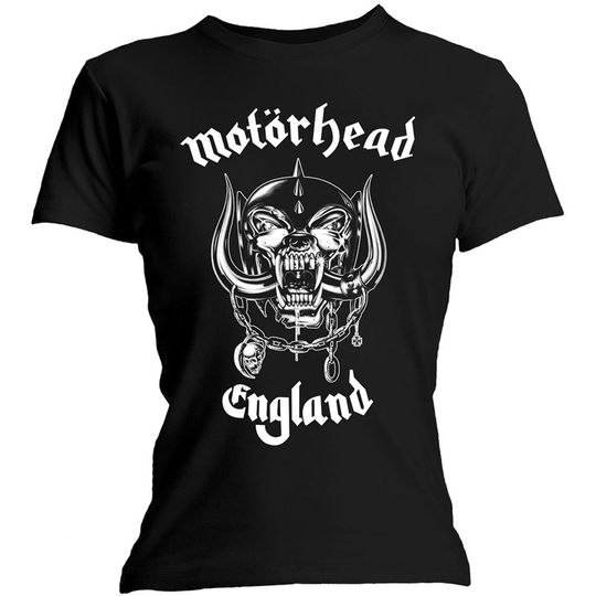 Motorhead Women: England T-Shirt