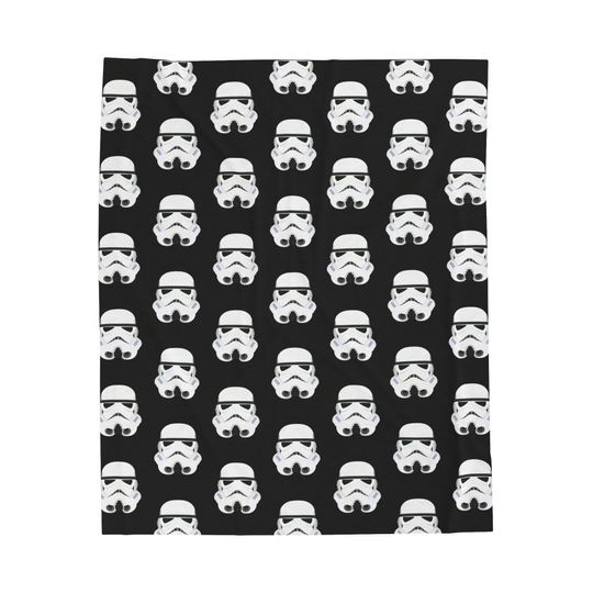 Stormtrooper Plush Blanket, Star Wars Fleece Blanket, PrintsbyPorkins