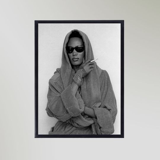 Grace Jones 1984 Vintage Vertical Print Poster Unframed