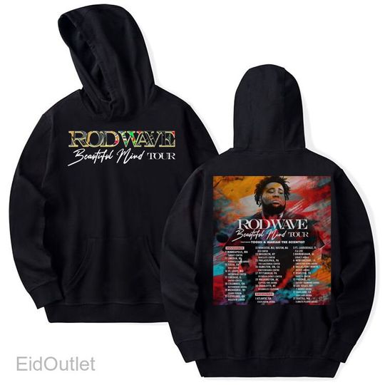 Rod Wave Beautiful Mind 2022 Tour Hoodie, Rod Wave Shirt, Beautiful Mind Tour Hoodie