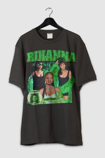 Rihanna T-Shirt - Graphic T-Shirt, Rapper T-Shirt, Hip Hop T-Shirt, Vintage Rapper T-Shirt