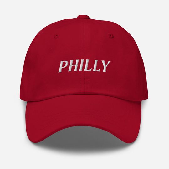 Philly Baseball Hat | Embroidered Philadelphia PA Baseball Cap