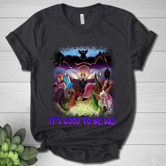 It's Good To Be Bad Disney Villains Shirt, Oogie Boogie Bash Disney Halloween Shirt