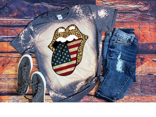 Rolling Stones Bleached 3D T Shirt