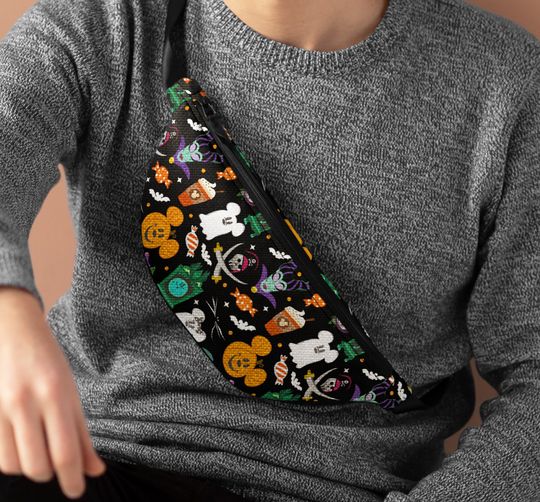 Mickey Pumpkin Halloween Fanny Pack