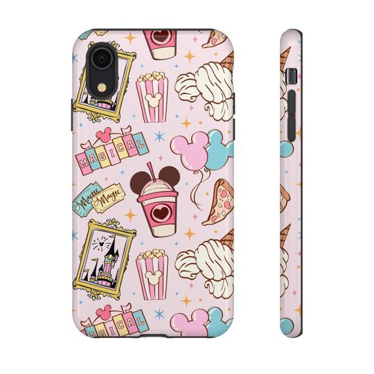 Disneyland Snacks Impact-Resistant iPhone Case