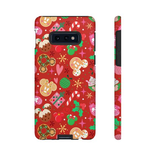 Mickey Christmas Impact Resistant iPhone Case, Disneyland Holiday Phone Case