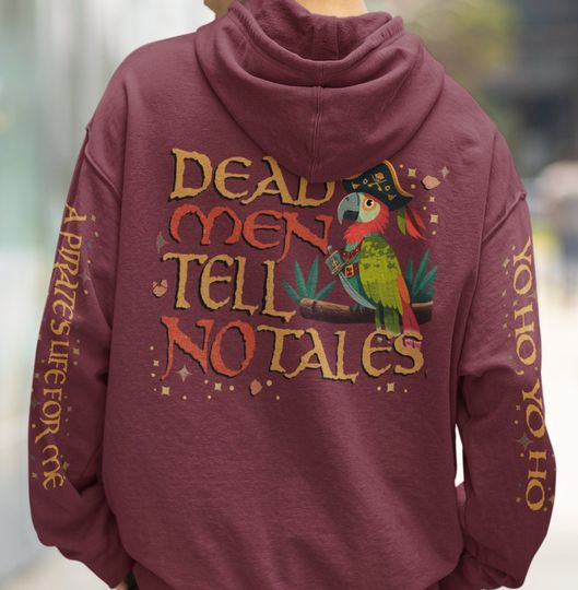 Pirates of the Caribbean 3D Hoodie | Pirate Hoodie for Disneyland